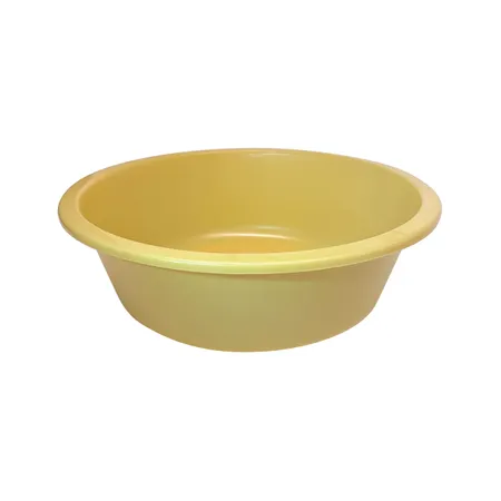Wash Basin Round Gold 5 Qt, Ea
